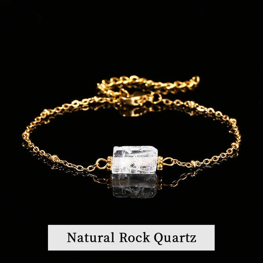 CLEAR QUARTZ BRACELET