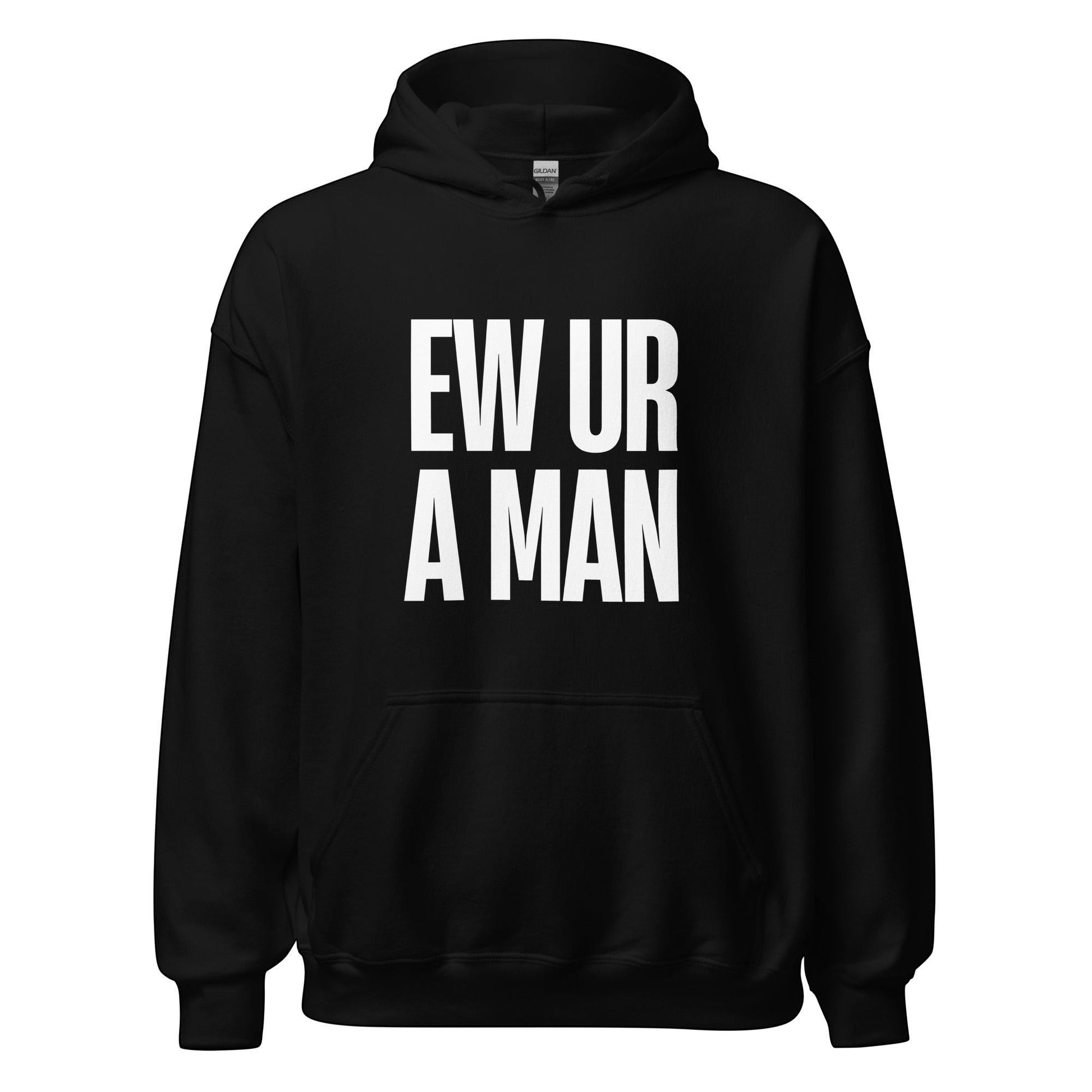 Der EW UR A MAN Unisex Hoodie kombiniert weichen Tragekomfort mit unapologetischer savagee Energy – warm, lässig und unmöglich zu übersehen.
