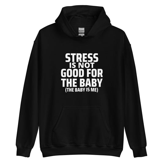 A cozy statement hoodie for protecting your peace in style. Soft, warm and made for strong boundaries, dramatic self-care and maximum baby comfort.