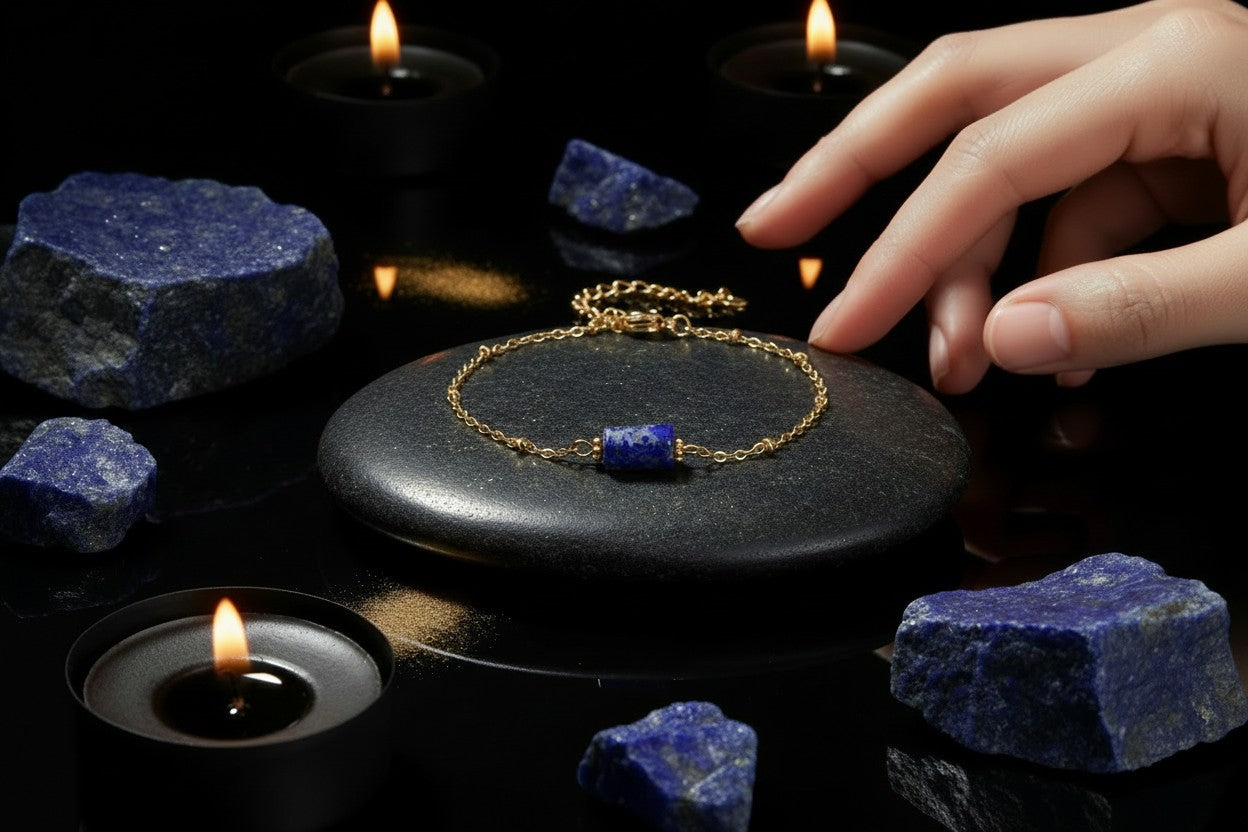 LAPIS TRUTH BRACELET