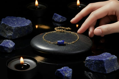 LAPIS TRUTH BRACELET