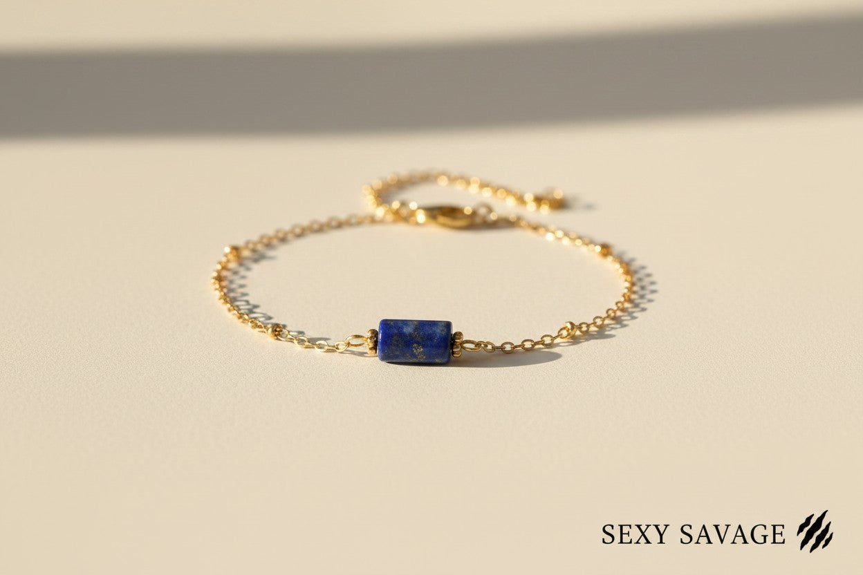 LAPIS TRUTH BRACELET
