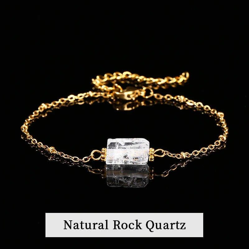 CLEAR QUARTZ BRACELET