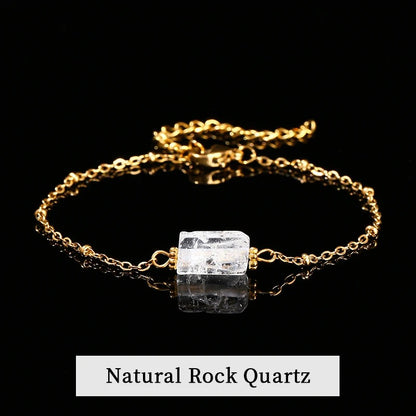 CLEAR QUARTZ BRACELET